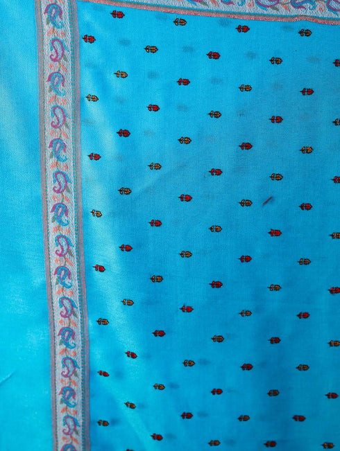 Women's Aari Embroidery Wool Shawl
